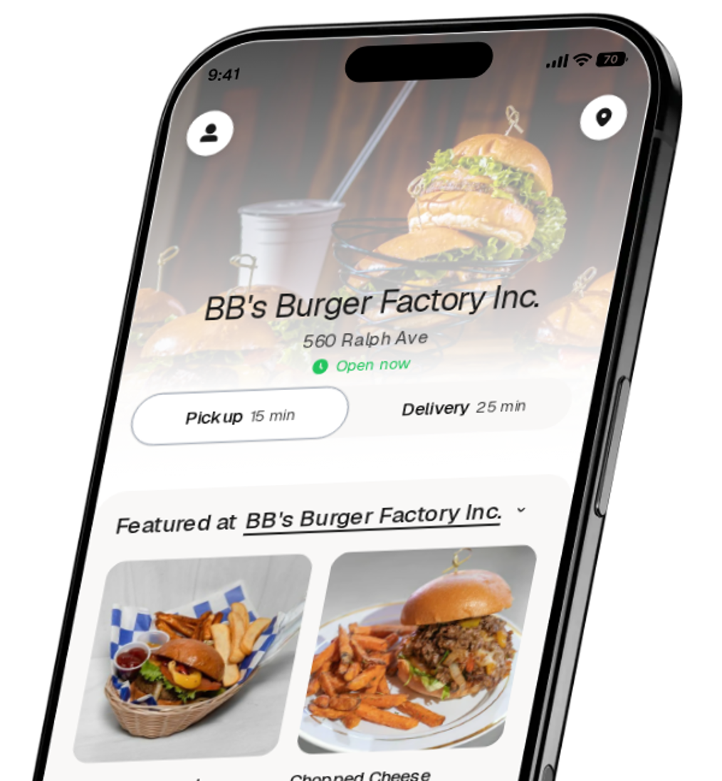 BB's Burger Factory Inc. app preview