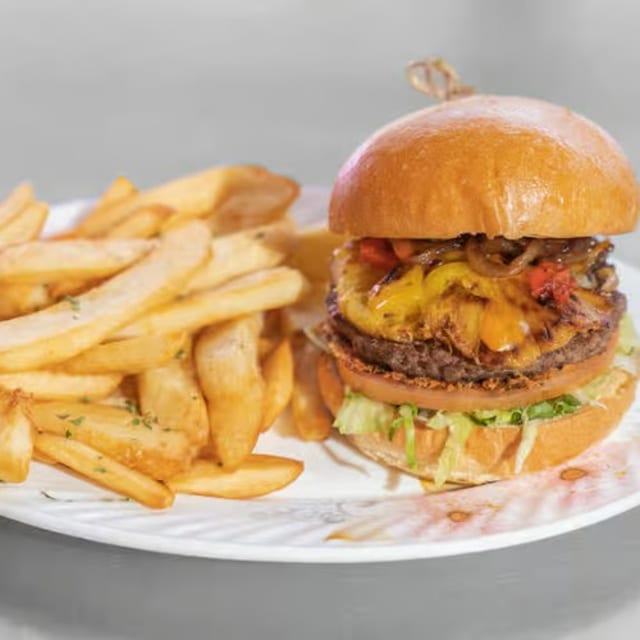 Calypso Cheeseburger.