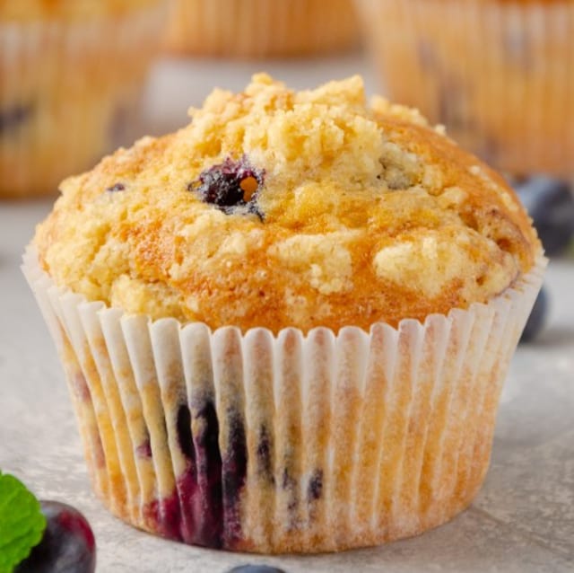 Fresh Blueberry Muffin.