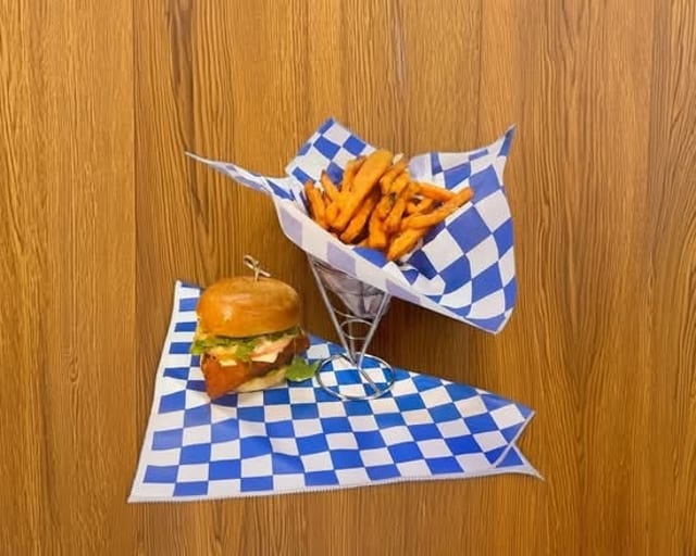 Buffalo Chicken Burger.